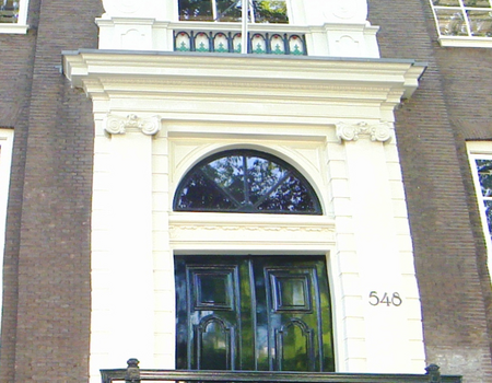 Voordeur Herengracht 548