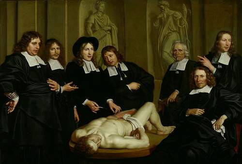 Adriaen Backer, De anatomische les van Dr. Frederick Ruysch, 1670, olie op doek. Collectie Amsterdam Museum.jpeg
