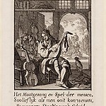 Casper Luyken naar Jan Luyken, De musikant, 1694. Ets uit Het menselyk bedryf. Collectie Amsterdam Museum, A_15813.jpg