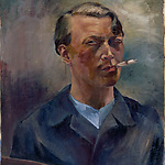  Riek voor het zelfportret dat Anneke van der Feer in de jaren dertig schilderde
