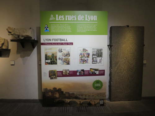 Les Rues de Lyon, story about the cathedral in permanent exhibition