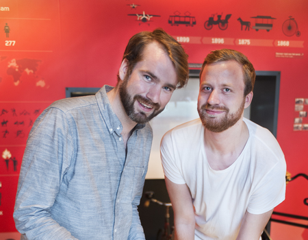 Caspar Prince Hatslund en Sebastian Kaasa