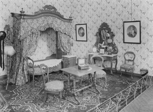‘Slaapkamer omstreeks 1870’, SMA 1941.