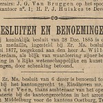 Algemeen Handelsblad 8 januari 1886, A. Willet