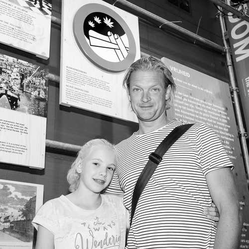Sander Burger en dochter Eline