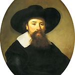 Govert Flinck, Portret van een 44-jarige man, 1637. Mauritshuis Den Haag. 