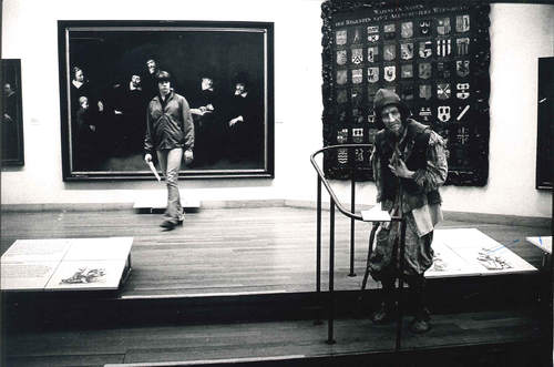 Overzichtsfoto Amsterdams Historisch Museum, 1975. Foto Pieter Boersma