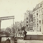 Andries Jager, De Brouwersgracht in Amsterdam, ca.1860-1870, Rijksmuseum
