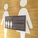 Genderneutraal toilet Amsterdam Museum