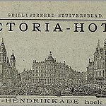 Onbekend, Reclame Victoria Hotel