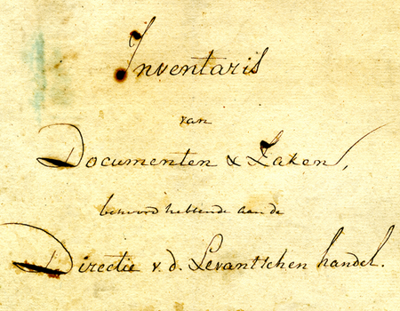 Boedelinventaris 1810