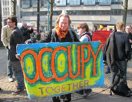 Occupy op het Beursplein