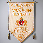 Vaandel Vereniging voor Vrouwenkiesrecht, Afdeling Amsterdam
