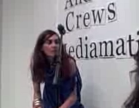 Andrea Crews opening performance