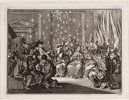 Het pinksterfeest, 1712