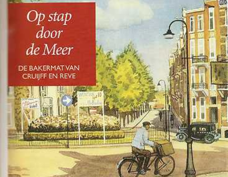 Het voorblad van Ons Amsterdam - februari 2004. Aquarel van Ger Gerritsen - 1939