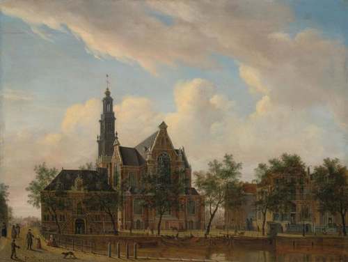 De Westerhal en de Westerkerk , 1750-1780