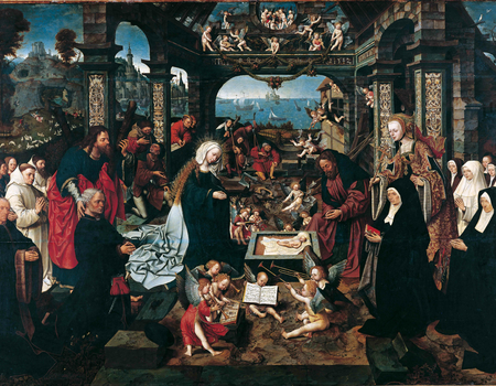 Restauratie: 'De geboorte van Christus'