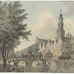 Langs Amsterdamse Grachten. Tekeningen van het Koninklijk Oudheidkundig Genootschap
