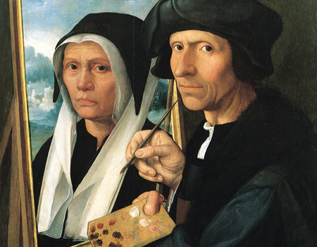 Dubbelportret Jacobis Cornelisz., en zijn vrouw Anna.