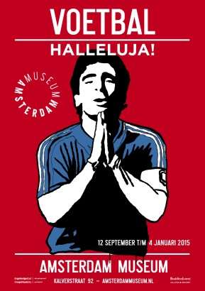 Poster ‘Voetbal Halleluja!’