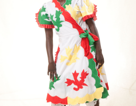 Trotse Surinaamse vrouw met Afrikaanse roots