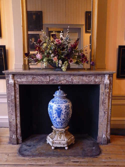 Figure 10. – stand in fire place at Bijbels Museum
