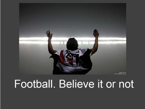 Football. Believe it or not
