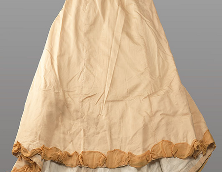 Bal- of avondjapon, ca 1895, zijde en crepe