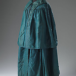 Mantel met pelerine (domilette), zijde, ca. 1830