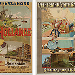 Toeristische affiches bedoeld voor de Franse en Britse markt. Collectie Spoorwegmuseum.