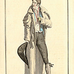 Costume Parisien, 1812, prent