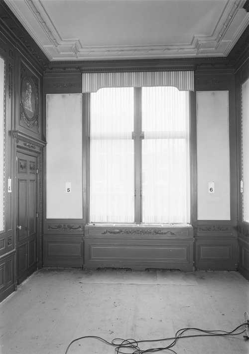 Interieur uit Herengracht 488, foto voor ontmanteling 1973