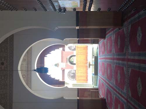 Middaggebed in de moskee