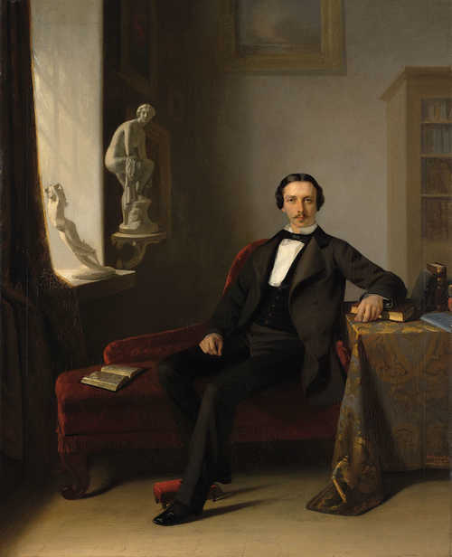 Johann Georg Schwartze, Abraham Willet (1825-1888), 1853