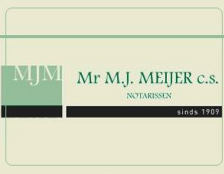 Mr M.J. Meijer c.s., Notarissen