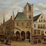 Het oude stadhuis , 1657 - 1689 - Jacob van der Ulft