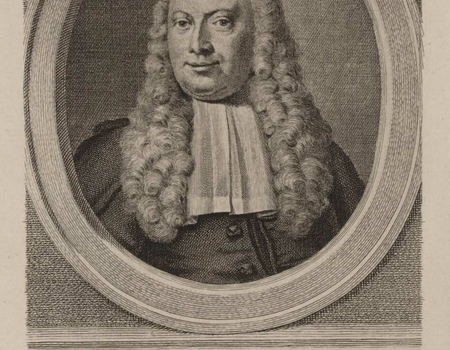 Jacobus Houbraken, Mr. Egbert de Vrij Temminck (1700-1785), prent, 18de eeuw