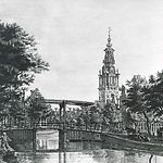 Jan de Beijer, De Zuiderkerk, 1758 (tekening)