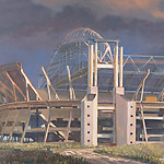 Arie Schippers, Arena in aanbouw, 1996