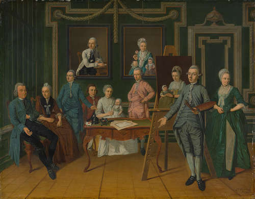 Leendert Overbeek, Lucas Overbeek en zijn familie, 1784