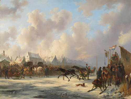 Wouter (I) Verschuur, Een harddraverij te Zaandam, 1838