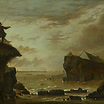Jan Asselijn,  De doorbraak van de Sint Anthonisdijk bij Amsterdam , 1651-52, Amsterdam Museum