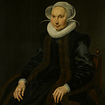 Cornelis van der Voort, Portret van Anna Jacobsdr. Blaeu (1556-1627), 1622 (SA 23544)