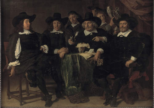 De overlieden van de Voetboogdoelen, 1656