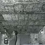 Afb. 15 De eerste sloop van het plafond in 1969