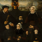 Jan Jelisz. Valckenier en zijn gezin