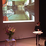 Matthew Stadler, symposium 1:1 Modellen in Het Nieuwe Instituut 2 april 2015