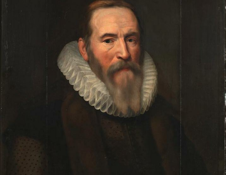 Portret Oldenbarnevelt - Michiel van Mierevelt, ca. 1615