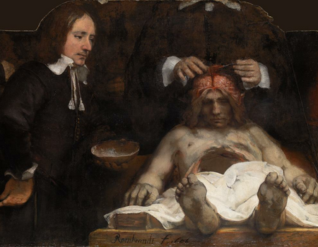 Anatomy lesson Rembrandt